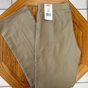 *DICKIES* Tan Work Pants Size 8 NWT